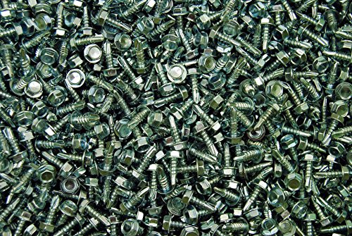 Tornillo Hex Washer Head No.8 x 1/2 Autoperforante miniatura 1