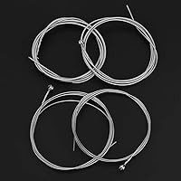 Vista 5 de Cuerdas de bajo eléctrico de 4 cuerdas, piezas de repuesto accesorio de instrumento para bajo eléctrico de 4 cuerdas