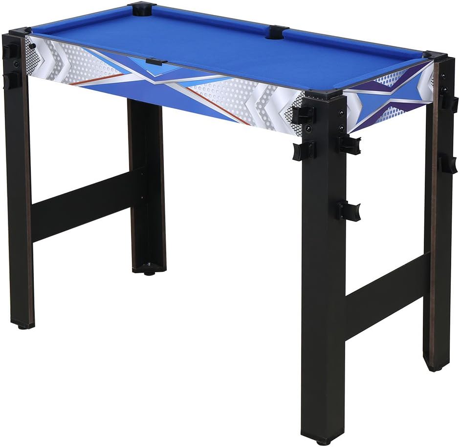 Fran_store Multi Combo Game Table, Folding Multi Game Combination Table Set with Soccer Foosball Table, Pool Table, Hockey Table, Table Tennis Table, Basketball (3FT 5 in 1) : Sports & Outdoors