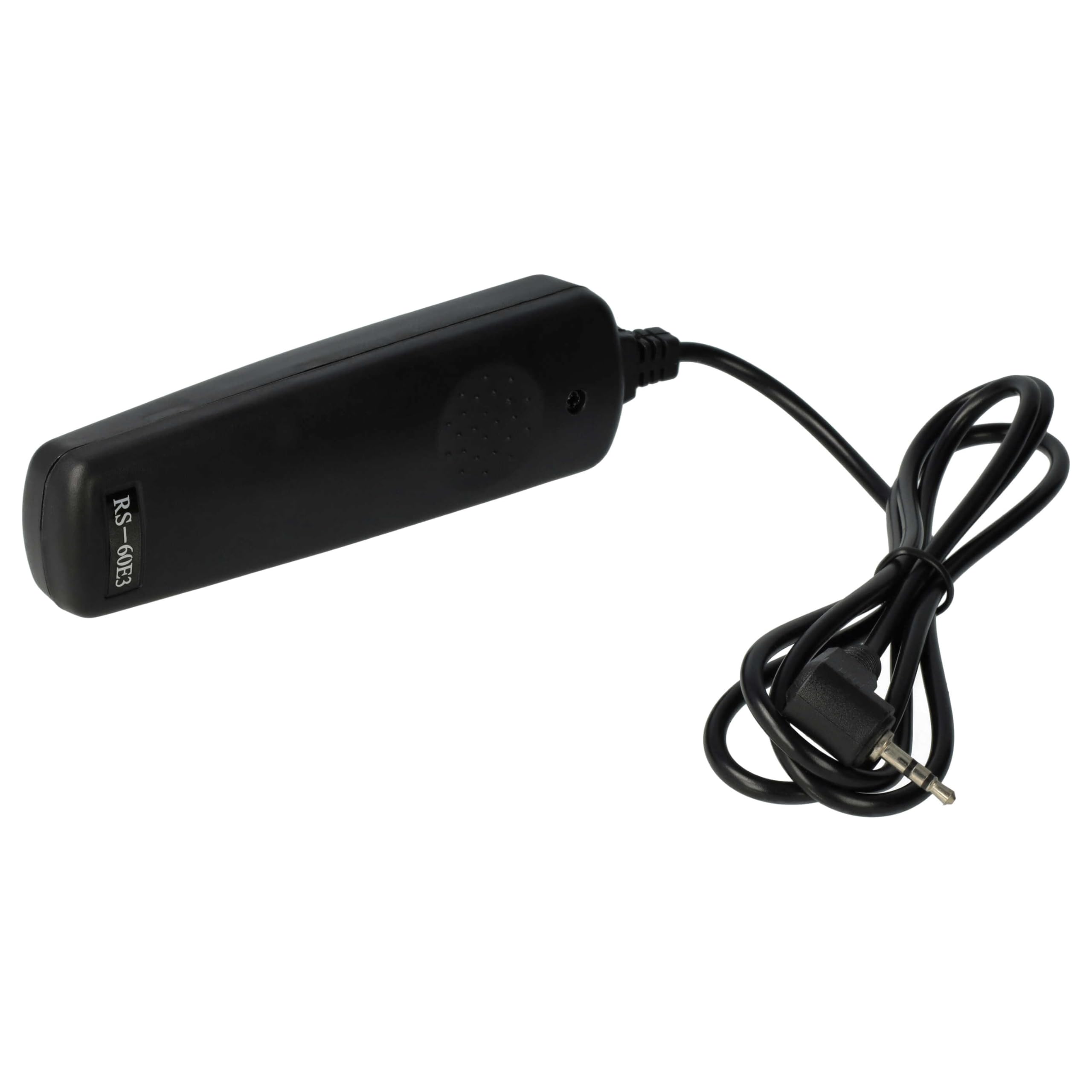 vhbw Télécommande déclencheur avec câble Compatible avec Canon EOS 1000D, 2000D, 1200D, 200D, 250D, 300 Appareil Photo, 1 m