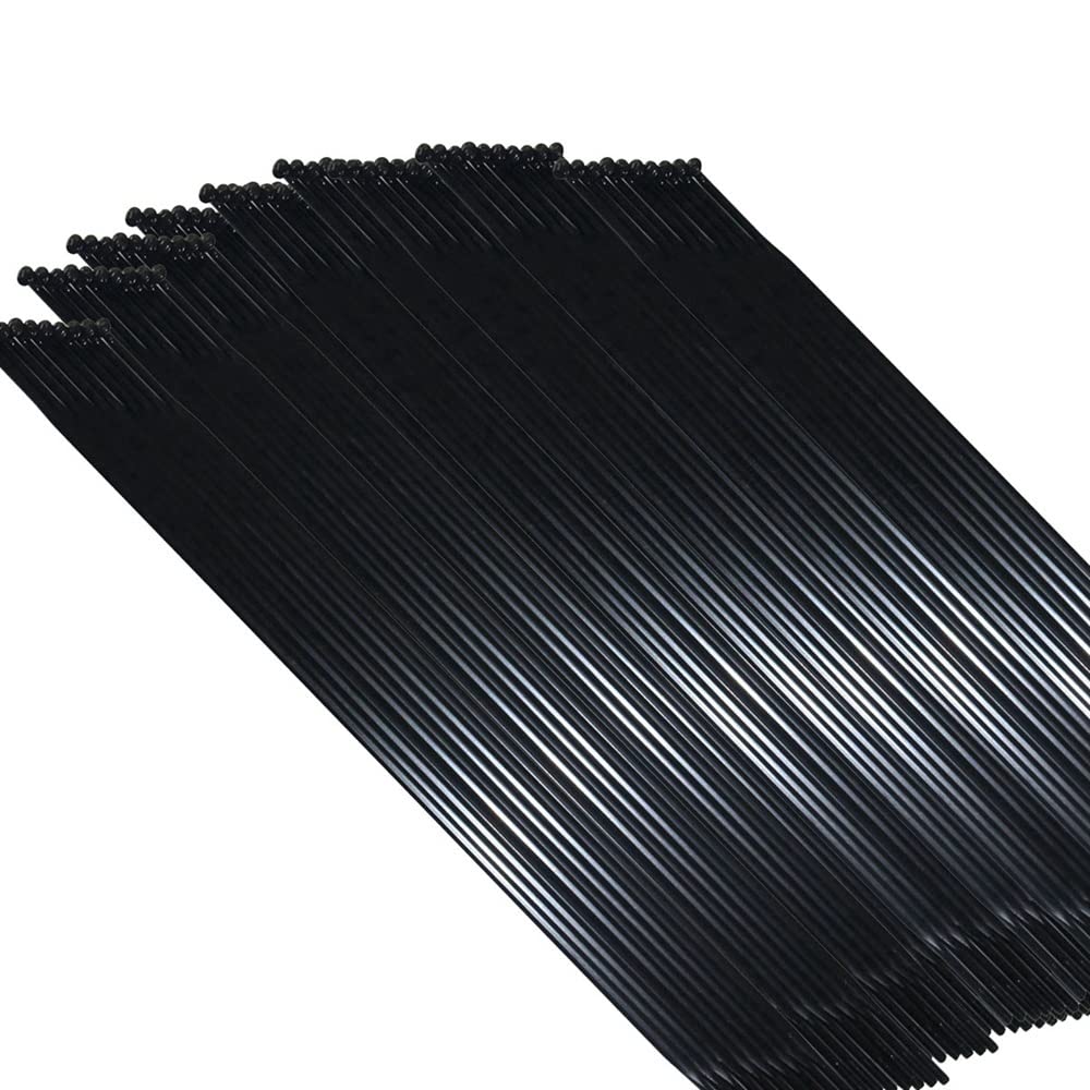 JIASHUNHE Cycling Spokes Spokes With Alloy(J bend 50pcs white)