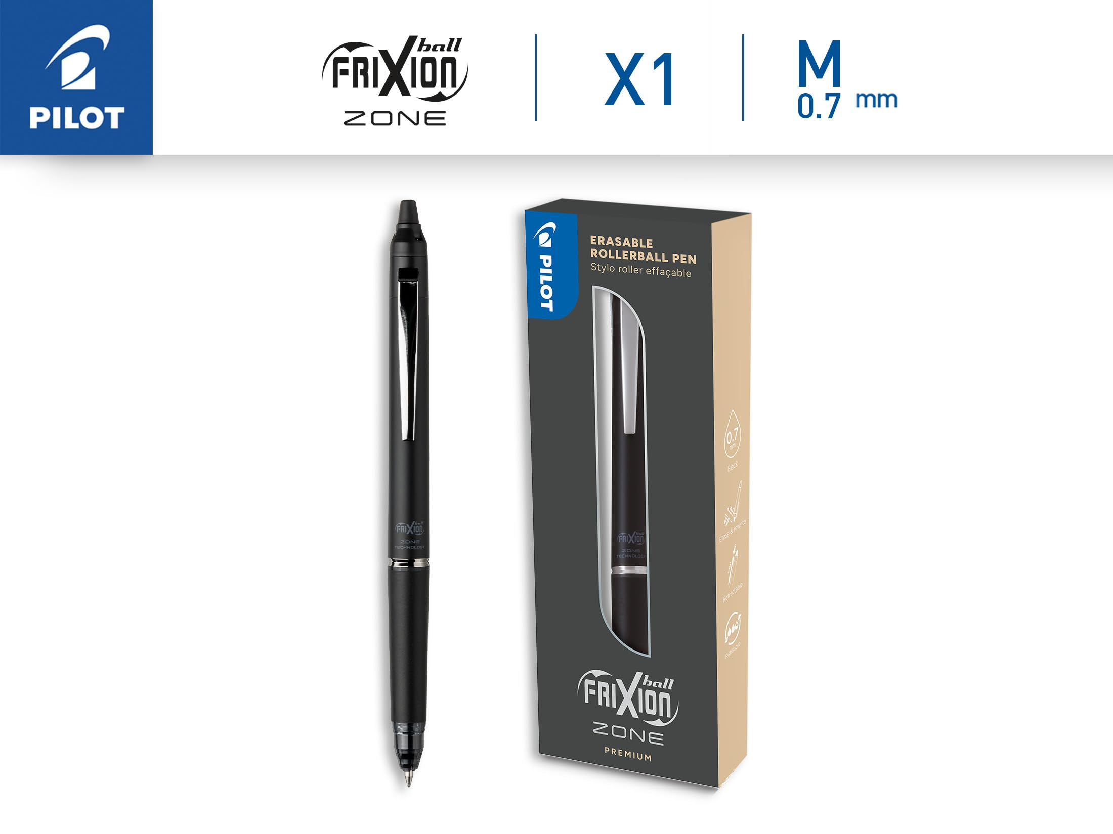 PILOT 黒 ボールペン ケース付き Amazon | PILOT - フリクションボールゾーンブラックギフトボックス