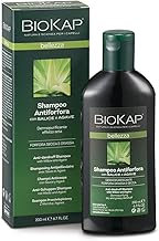 BIOKAP Anti-Dandruff Shampoo, Hair Shampoo with Willow and Agave, Dermopurifying Silk Effect, Purifies the Skin, 200 ml