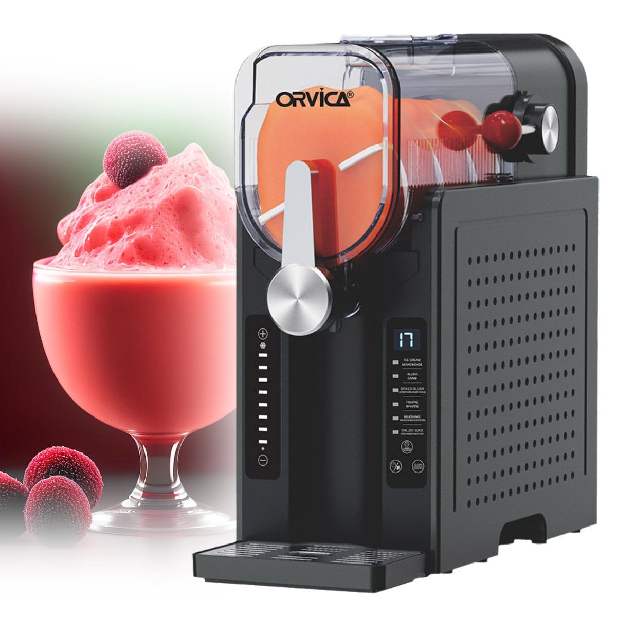 WIANQIAN Commercial Slushie Machine, Frozens Drink Maker For Home