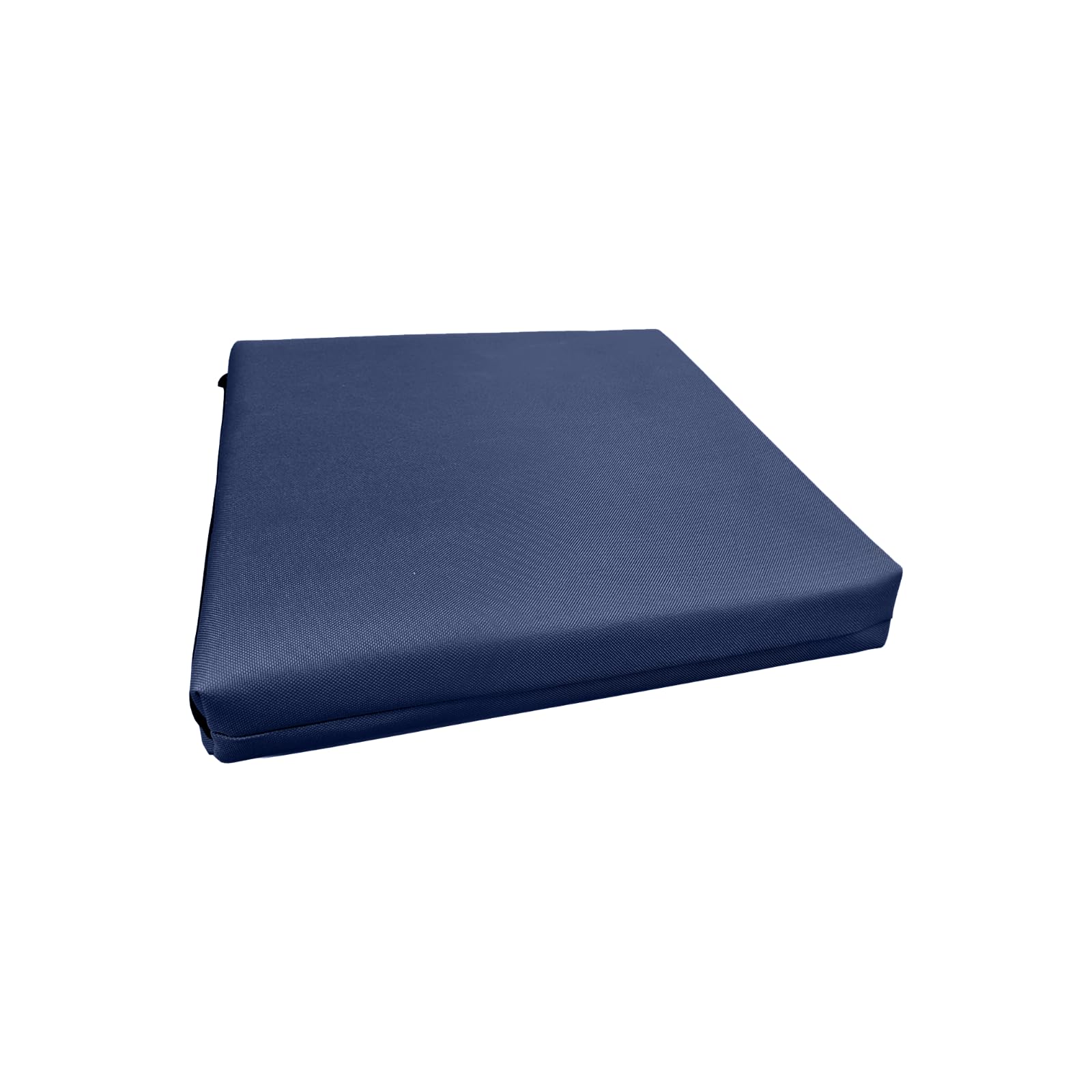 Jardins de Luxe Orthopedic - 45cm x 40 "18 x 16 cm Seat Cushions for Wheel Chairs, Office Chair | Garden Furniture! Window & Patio Seats, Ourdoor Indoor [Water Proof] (45 x 40 x 7.5 CM, Navy Blue)