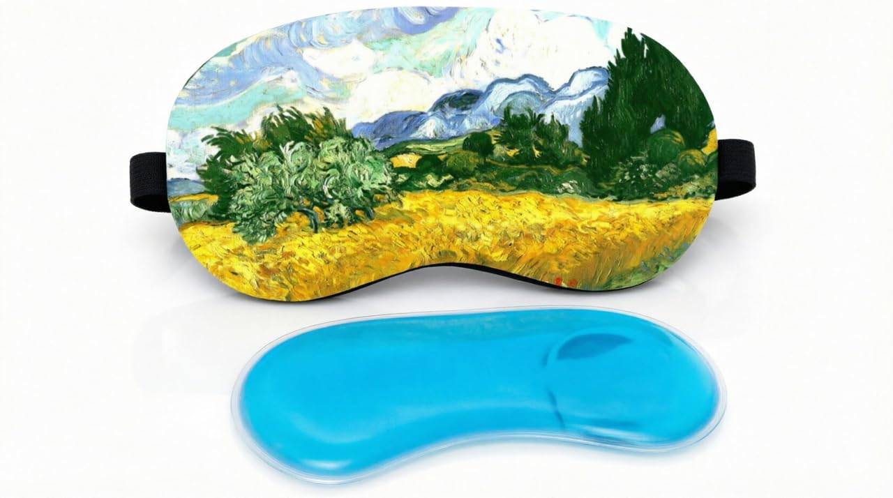 Relaxing Eye Mask for Dark Circles Reusable Cooling Pack-image-13