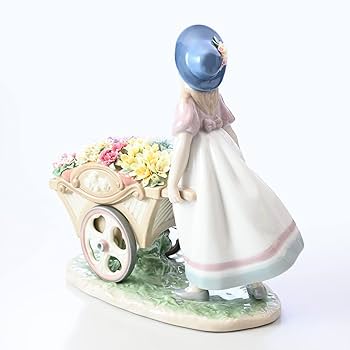 お値下げ‼️リヤドロ【わけあり】 LLADRO リヤドロ 人形 おさんぽしようね 9133 : 輸入ブランド