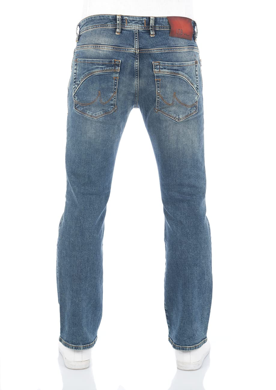 LTB Roden Bootcut Jean pour homme Basic Coton Denim Stretch Taille basse Bleu W28 W29 W30 W31 W32 W33 W34 W36 W38 W40