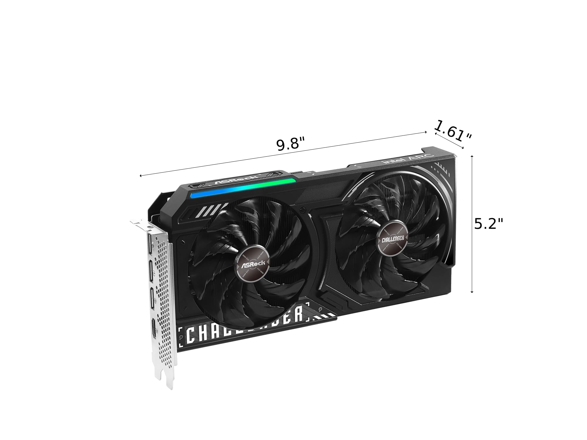 Amazon.com: ASRock Intel Arc B580 Challenger 12GB OC Graphics Card