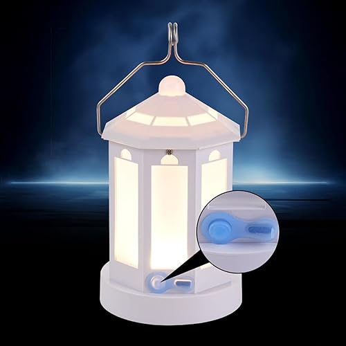 Miniatura 6 de LED Camping Lantern,Waterproof Survival Gear - Rechargeable Camping Tent Light - for Night Outdoor Backyard Trip Hiking Picnic Gathering