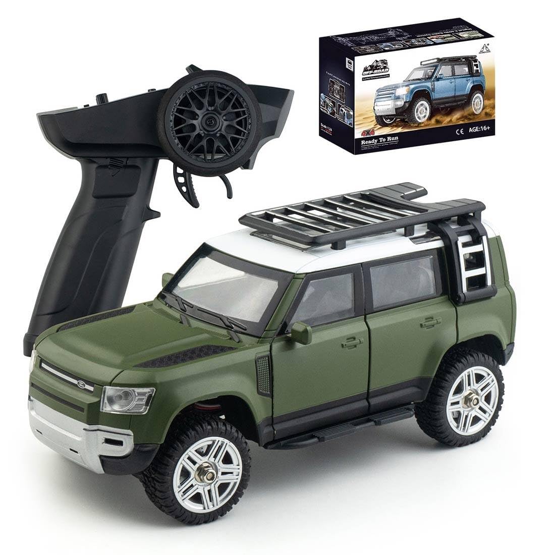 Amazon.com: rcxperts SG-2402 RC Car, 1/24 4WD Off Road All Terrain