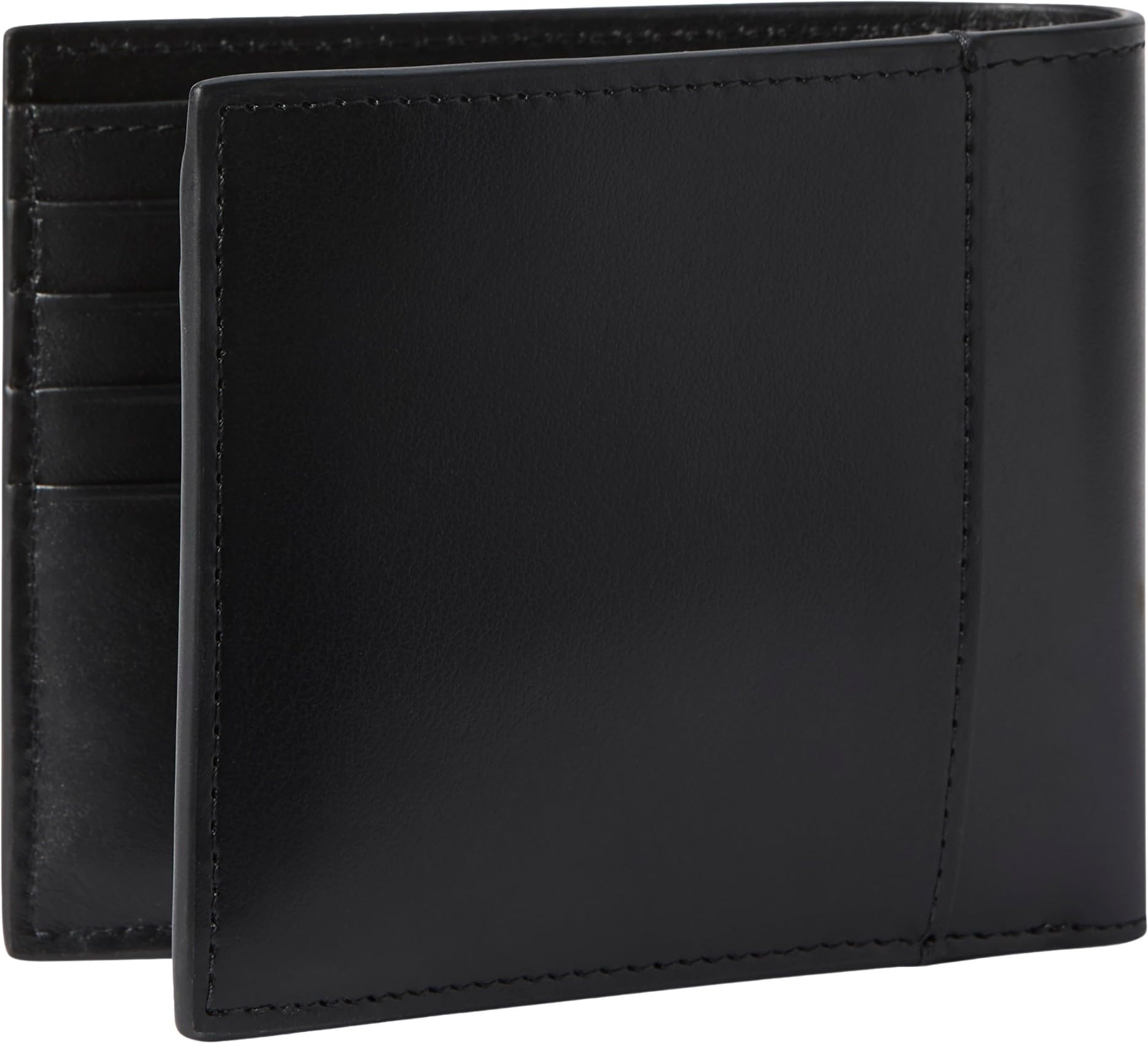 Calvin Klein Bold Billfold W/Coin LV04D1156G Uomo Nero, Taglia Unica