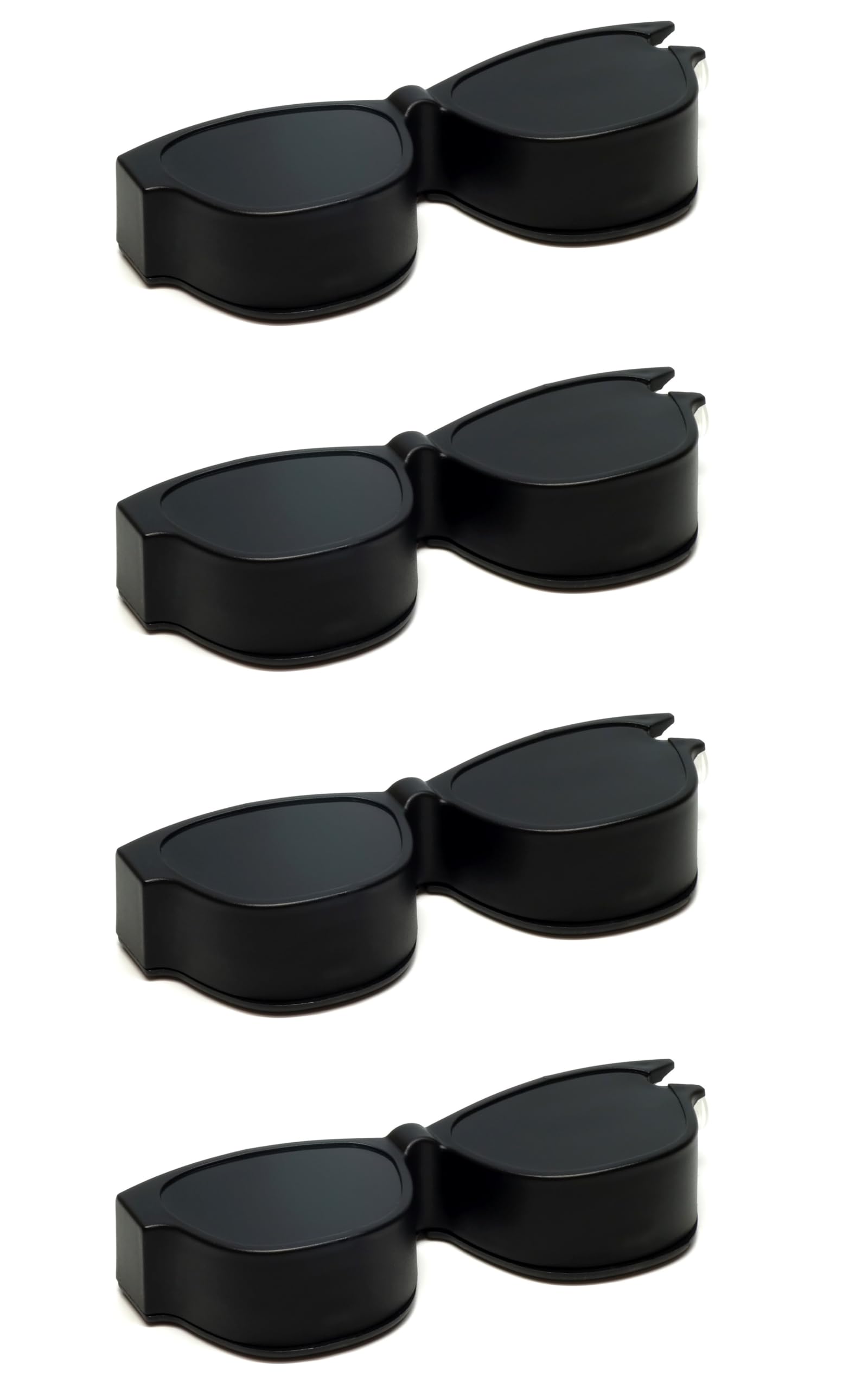 Calabria Kool Klean 4 Pack Eyewear Cleaning Kit Black 15ml Cleaning Spray, White Cleaning Cloth Included