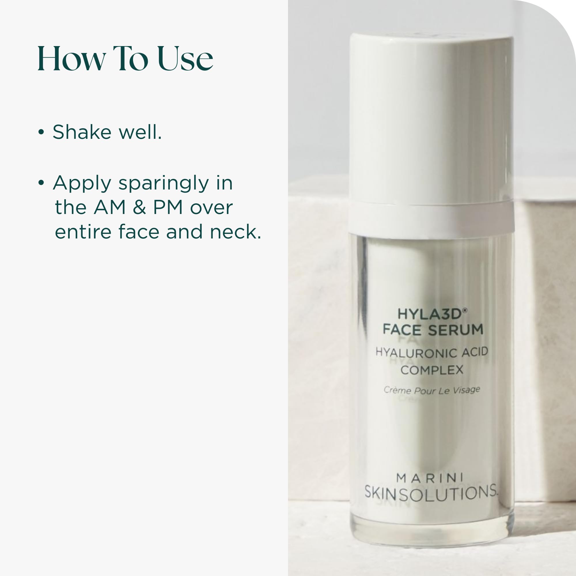 Amazon.com: Marini SkinSolutions Hyla3D Face Serum - Patented