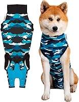 Vista 13 de Traje de recuperación Suitical para perros, de color negro, S, Negro