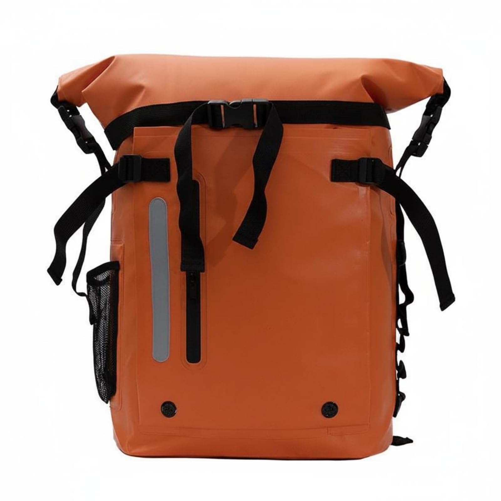 HEAVENGLOW 35 L Snorkel Gear Bag Large Capacity Floating Dry Backpack Long-Lasting Dry Bag Backpack for Snorkeling, Diving, River Trekking, Orange-image-35