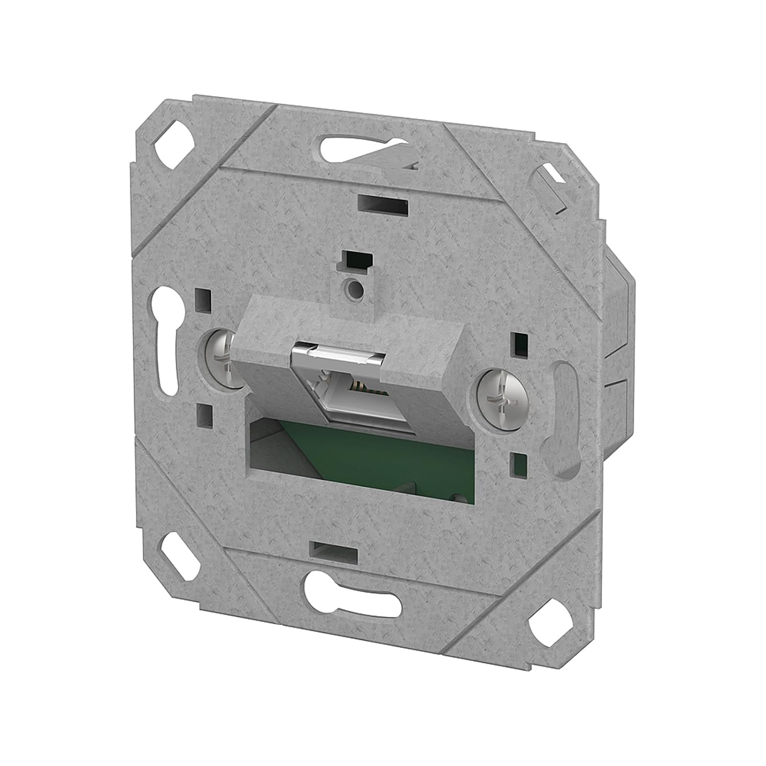 METZ CONNECT E-DAT C6A IDC-бокс, 1 порт, UP0, металлический корпус.