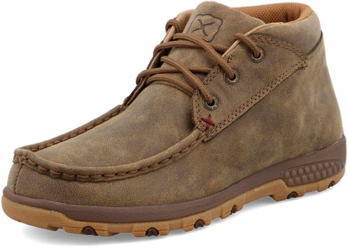 Twisted X Womens Chukka Bomber Driving Moc with CellStretch