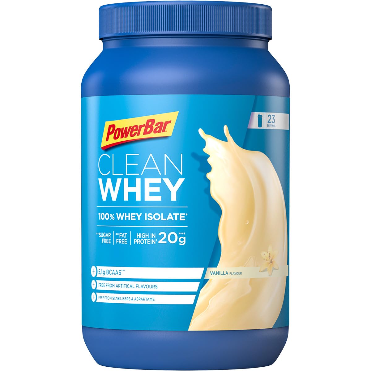 Powerbar Clean Whey 100% Whey Isolate (570g) Vaniglia - Proteine - Proteine isolate del siero di latte