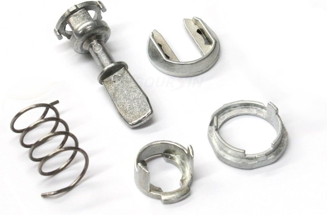 Door Lock Cylinder Barrel Repair Kit Compatible with VW Beetle 1998-2010 Front L/R