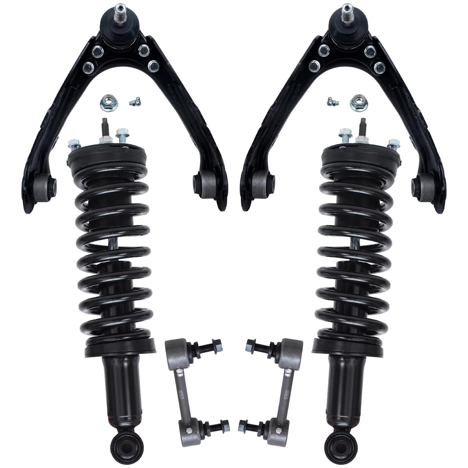 Detroit Axle - 2WD Front End Suspension Kit for 2004-2012 Chevy Colorado