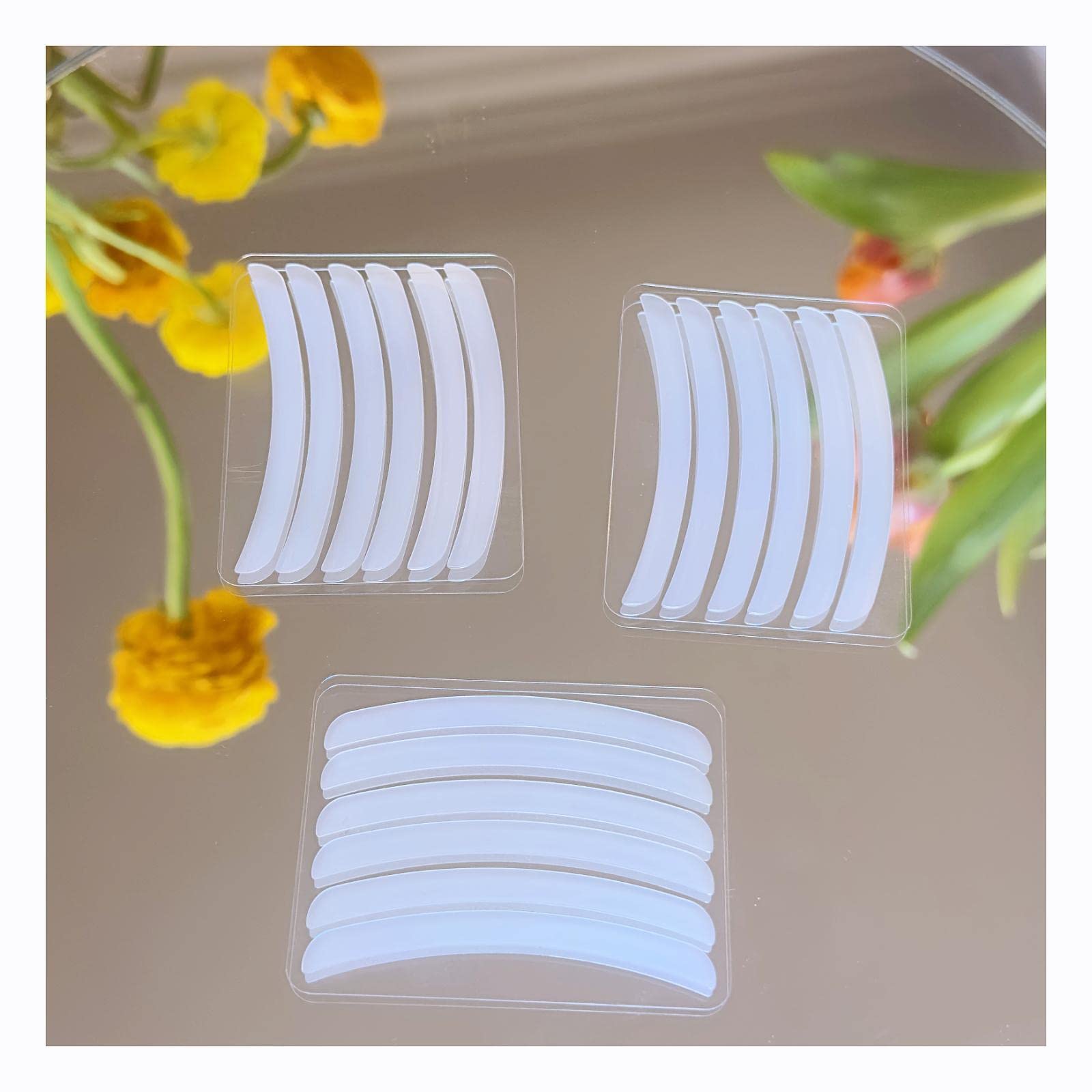 Liber BeautySilicone Ribbons Tape Lash Lift Roller Compensators Eyelash Lift Ribbon For Covering Glue Balm Self Sticky String For Lamination