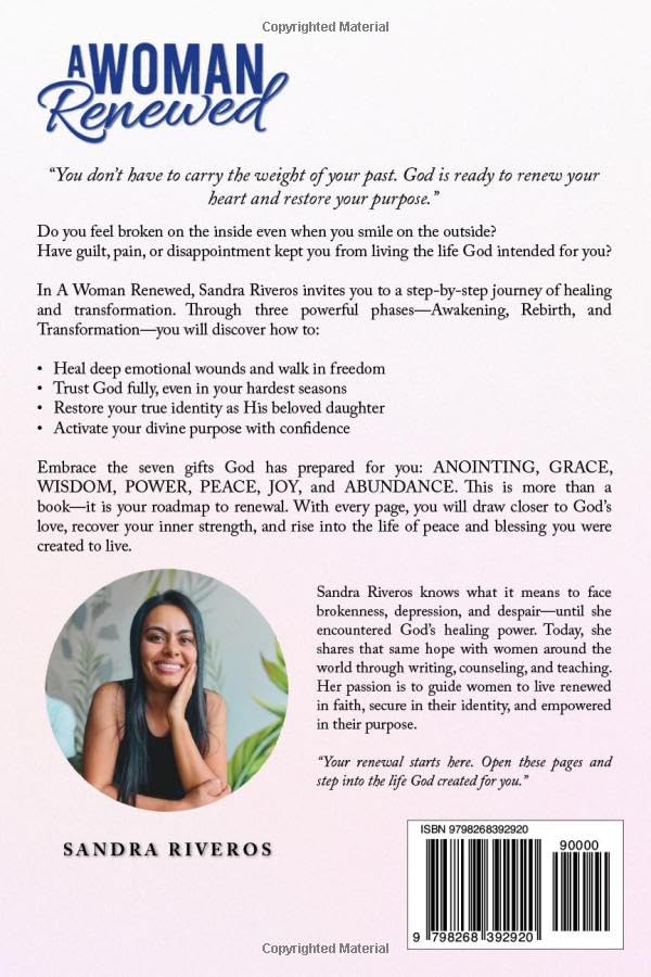 A Woman Renewed: Discover How to Heal Deep Wounds, Trust God Fully, and Embrace a Blessed Life (Favoritos) - Image 2