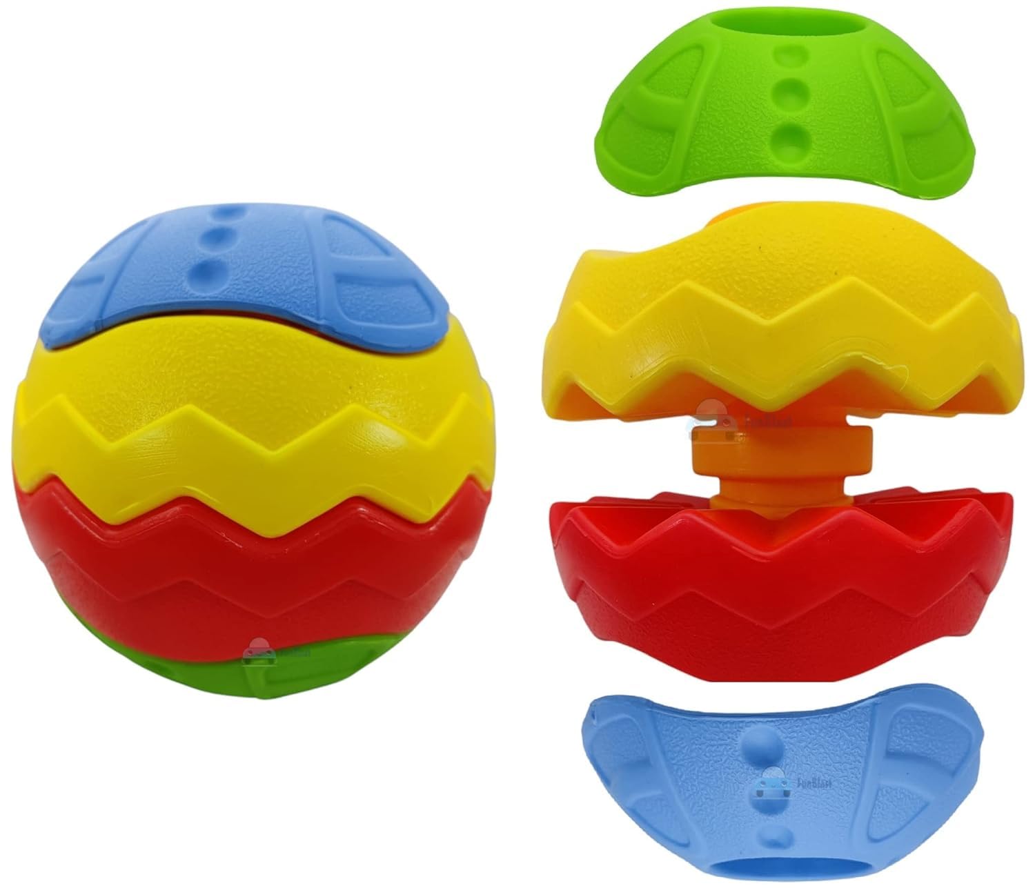 KID KRAZE® Magic Ball Toy for Kids - Activity Learning Ball Toy for Babies, Crawling Toys for Toddlers, Shape Sorting Toys for Babies, DIY Assembling Toys for Children (Multicolor) (B0D4LNB2LH) Amazon Price History, Amazon Price Tracker