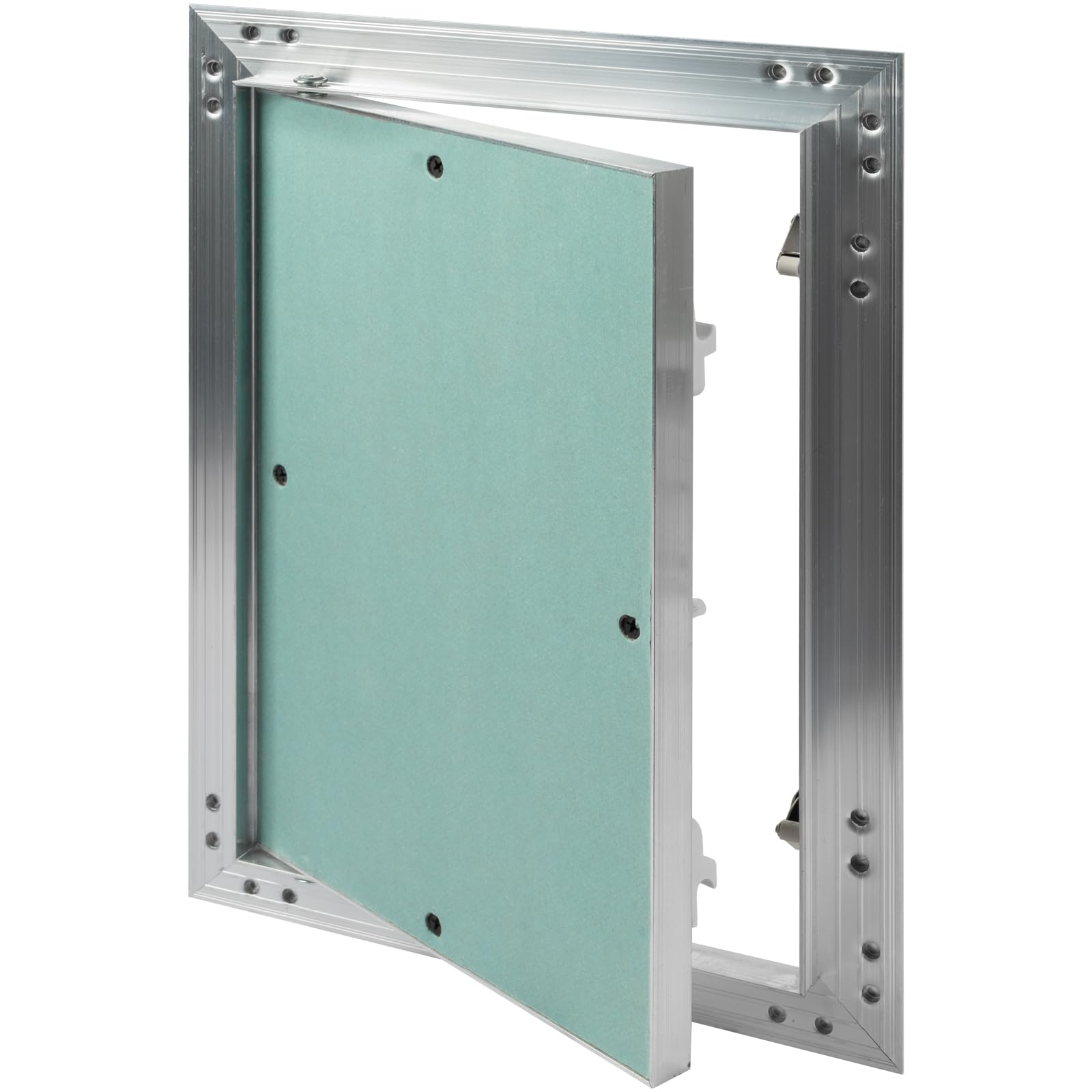 ECOPRO VENT 8" x 12" Inch Aluminum Drywall Access Panel - Service Shaft Door - Plumbing, Electricity, Heating, Alarm Wall Inspection hatch for Drywall - Bathroom Service Access Hole Cover