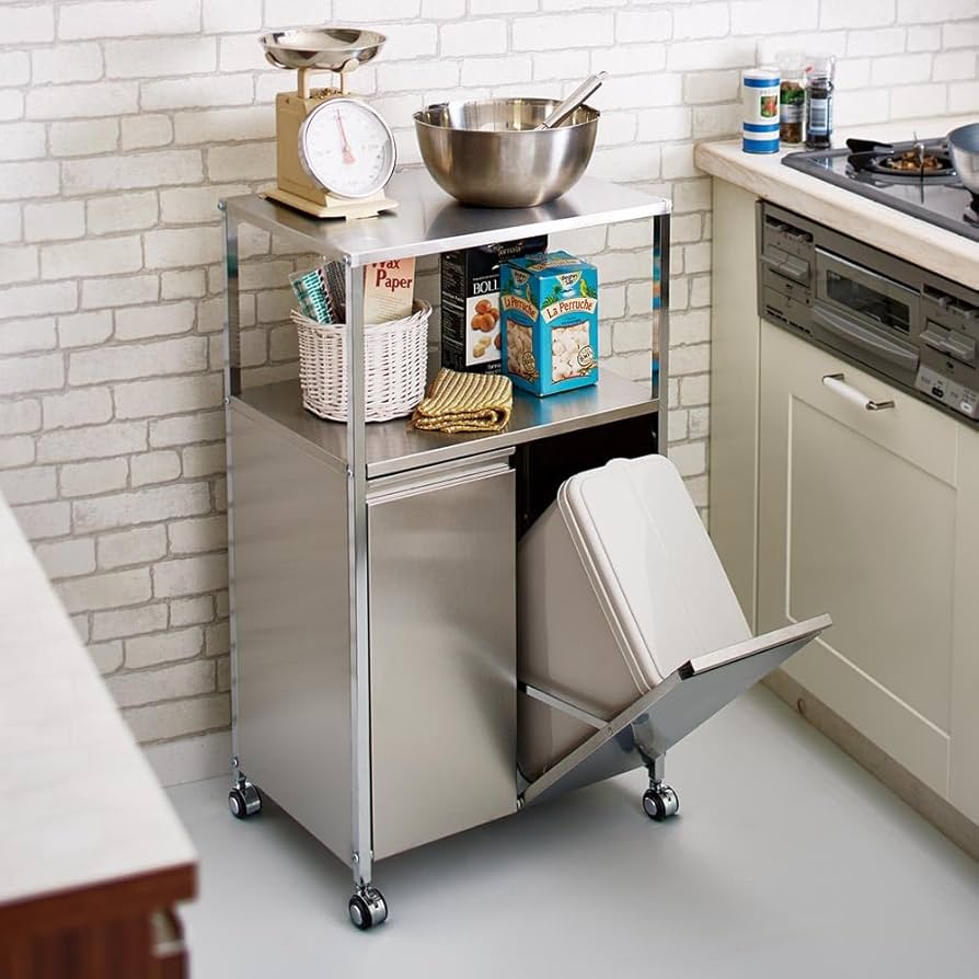 Amazon.co.jp: ディノス ダストボックス キッチン 分別