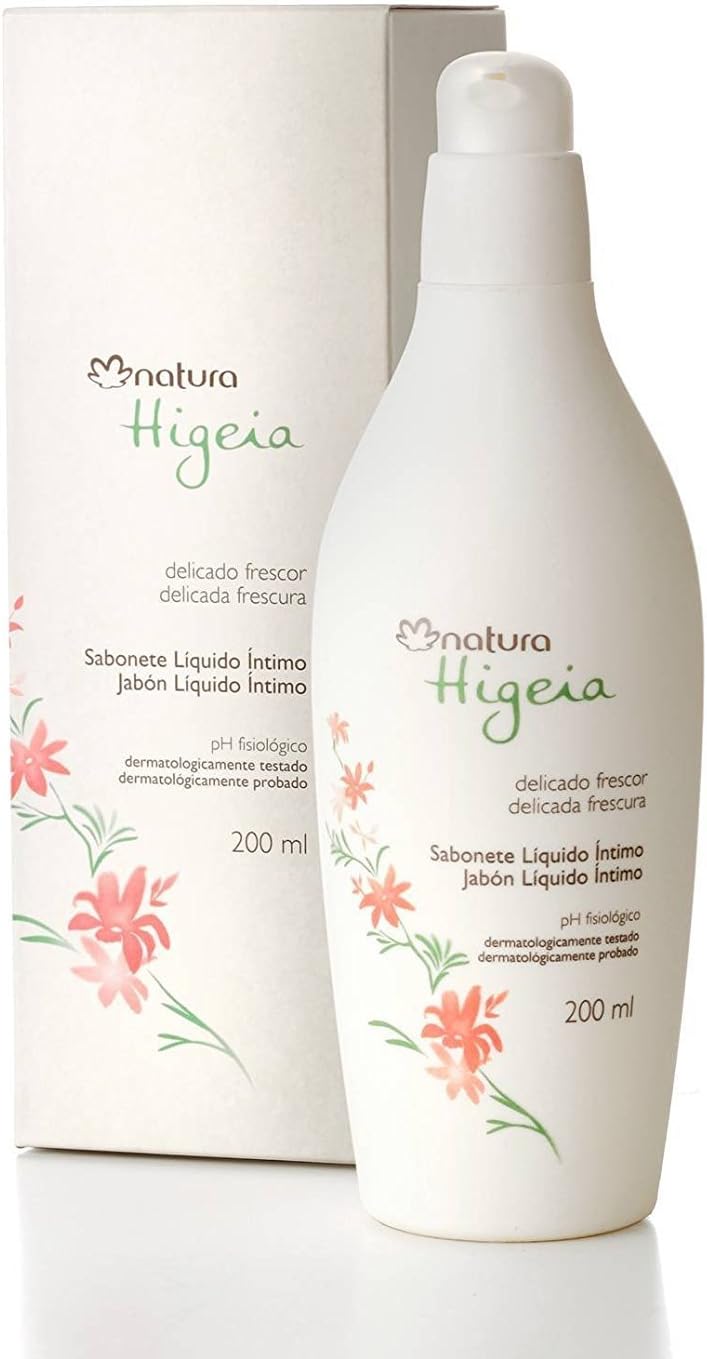Linha Higeia Natura - Sabonete Liquido Intimo Delicado Frescor 200 Ml - (Natura Higeia Collection - Delicate Freshness Intimate Liquid Soap 6.8 Fl Oz)