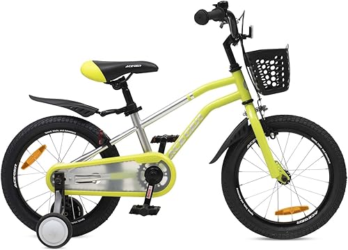 Miniatura 2 de ACEGER Bicicleta para niños de 2 a 10 años, estilo BMX, para niños y niñas de 2 a 10 años, bicicleta para niños de 12, 14 y 16 pulgadas, con ruedas