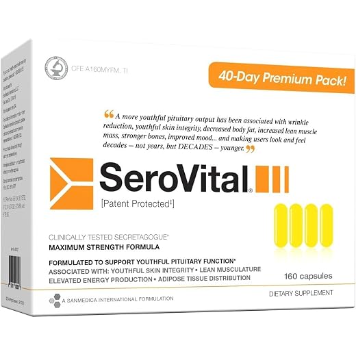 Serovital Renewal Complex, for Women - Renewal Supplements for Women - Female Critical Peptide Support - Revitalizer for Women, 160 Capsules