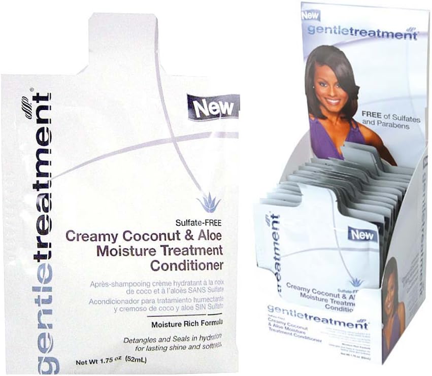 Gentle Treatment Creamy Coconut & Aloe Moisture Treatment Conditioner 1.75oz