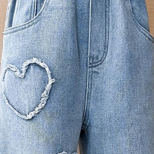 Betadog Girls Cargo Pants Low Waist Baggy Jeans Pocket Wide Leg Casual Trendy Streetwear Clothes4