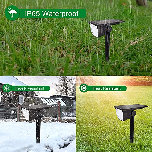 image for Laerper Solar Lights Outdoor, Solar Outdoor Spot Lights, Brightest 700
