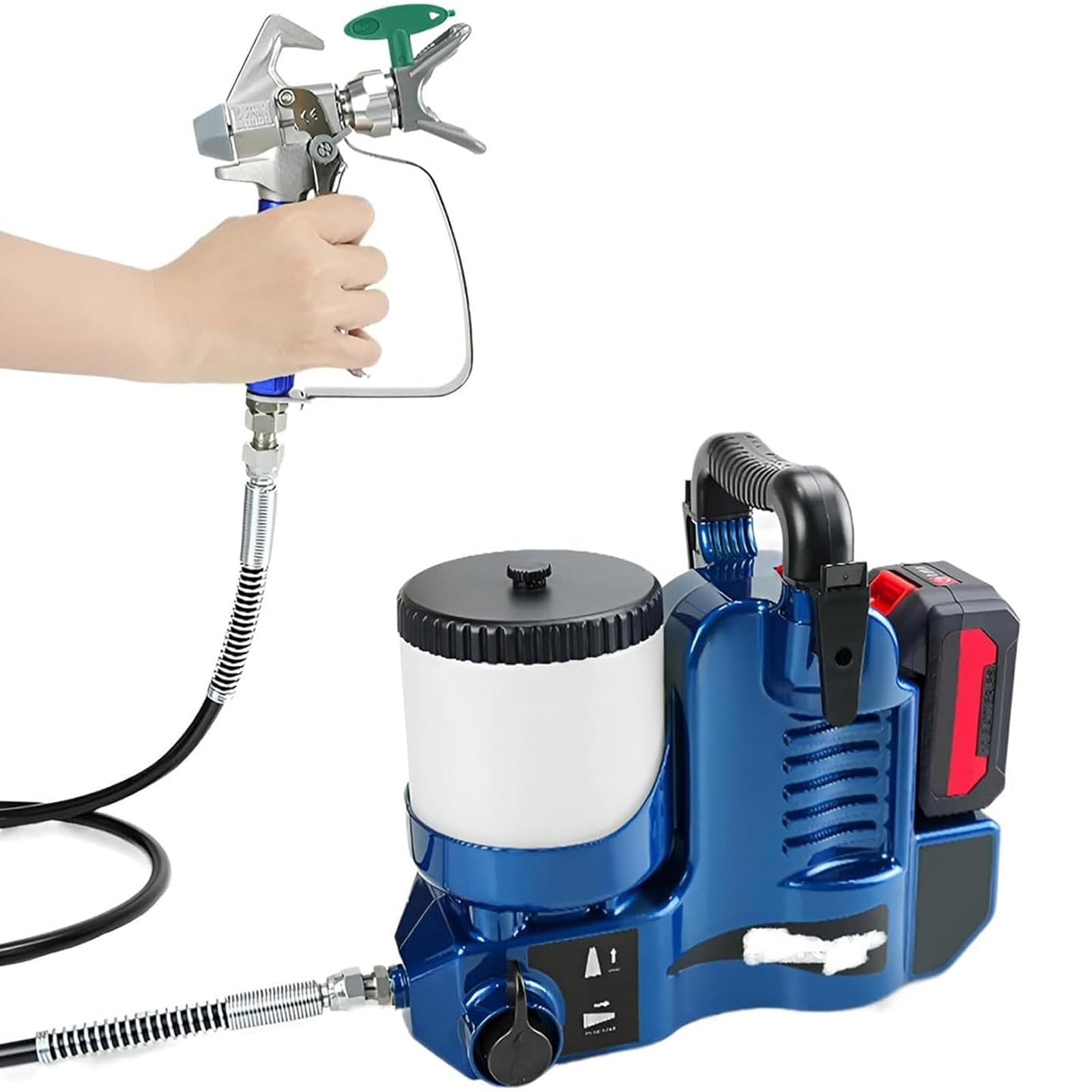 pulvérisateur de peinture professionnel, pistolet à peinture airless Blue