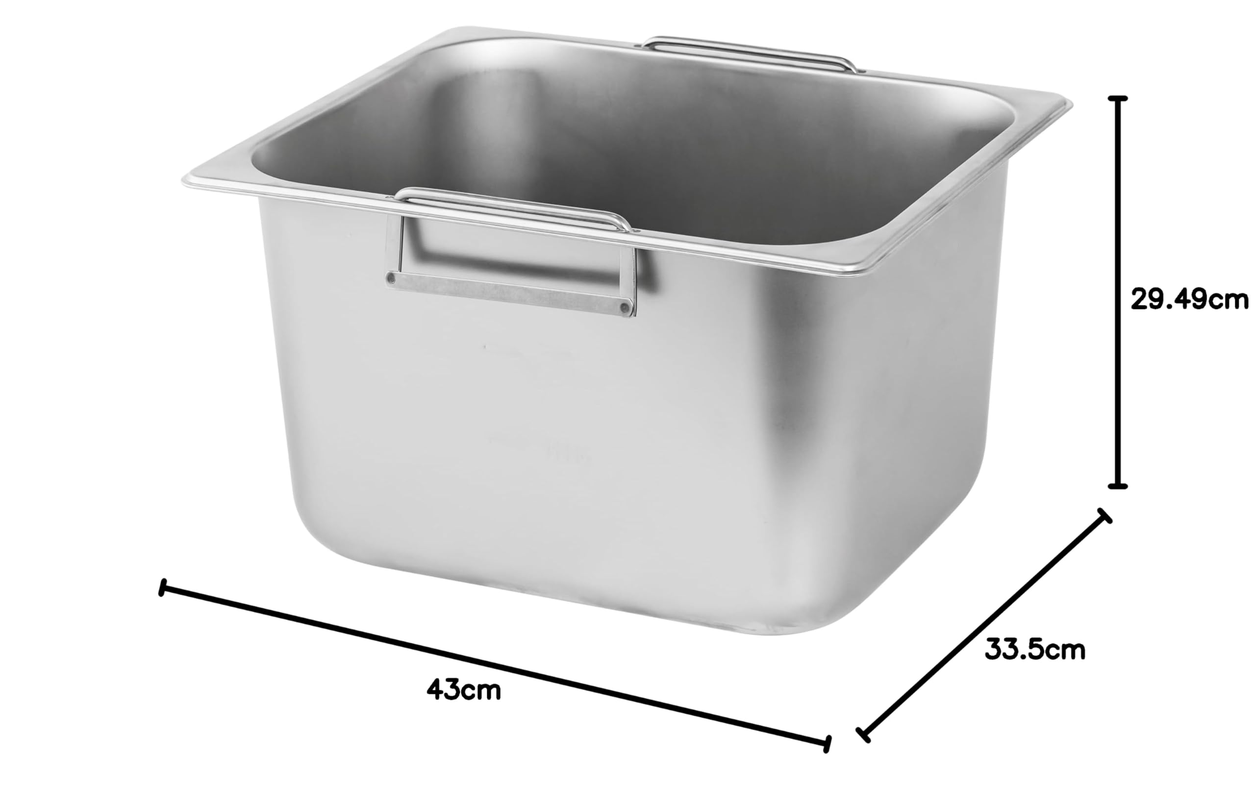 Hakka Friteuses électriques Professionnelles, Grande Capacité 13 L, en Acier Iinoxydable, Avec égouttoir, Panier et Couvercle, Cuve Simple(220V, 3000W)