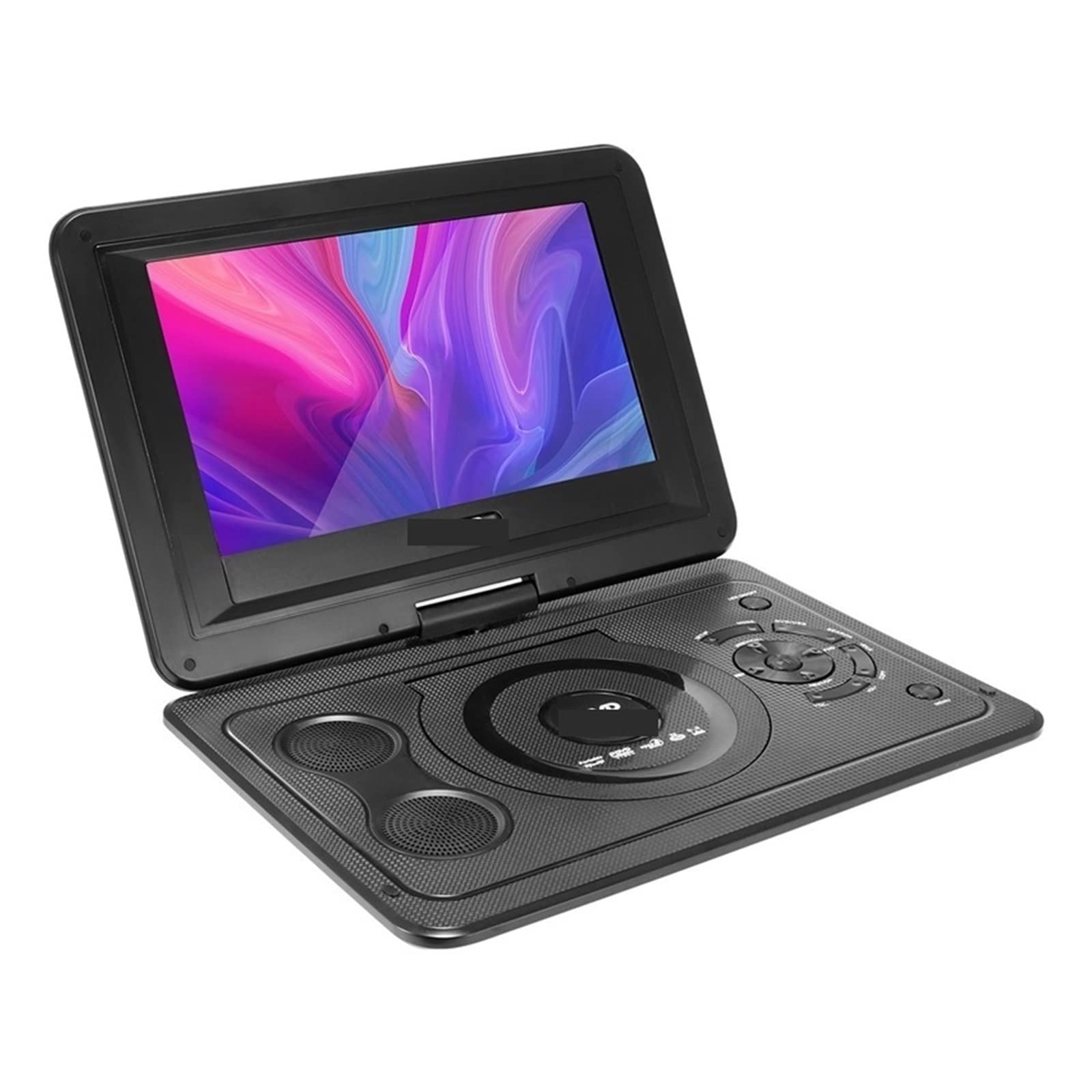 Lecteur DVD Portable, 13,9 Pouces Portable Home Car DVD Player VCD CD TV Player USB Radio Adapter Support TV/FM/USB Gameing Lecteur CD/DVD/MP3/MP4 Portable