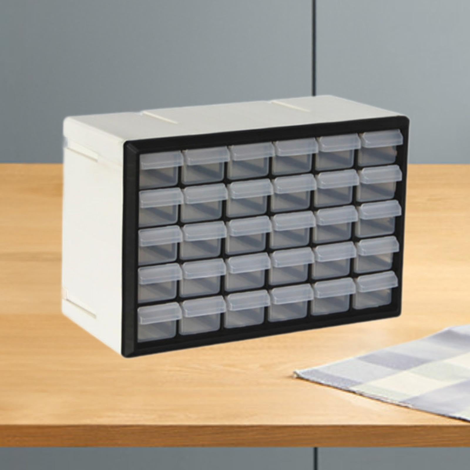 Cajón Organizador para Guardar Objetos Pequeños, Y Tornillos (9 Compartimentos), 30 Cajones
