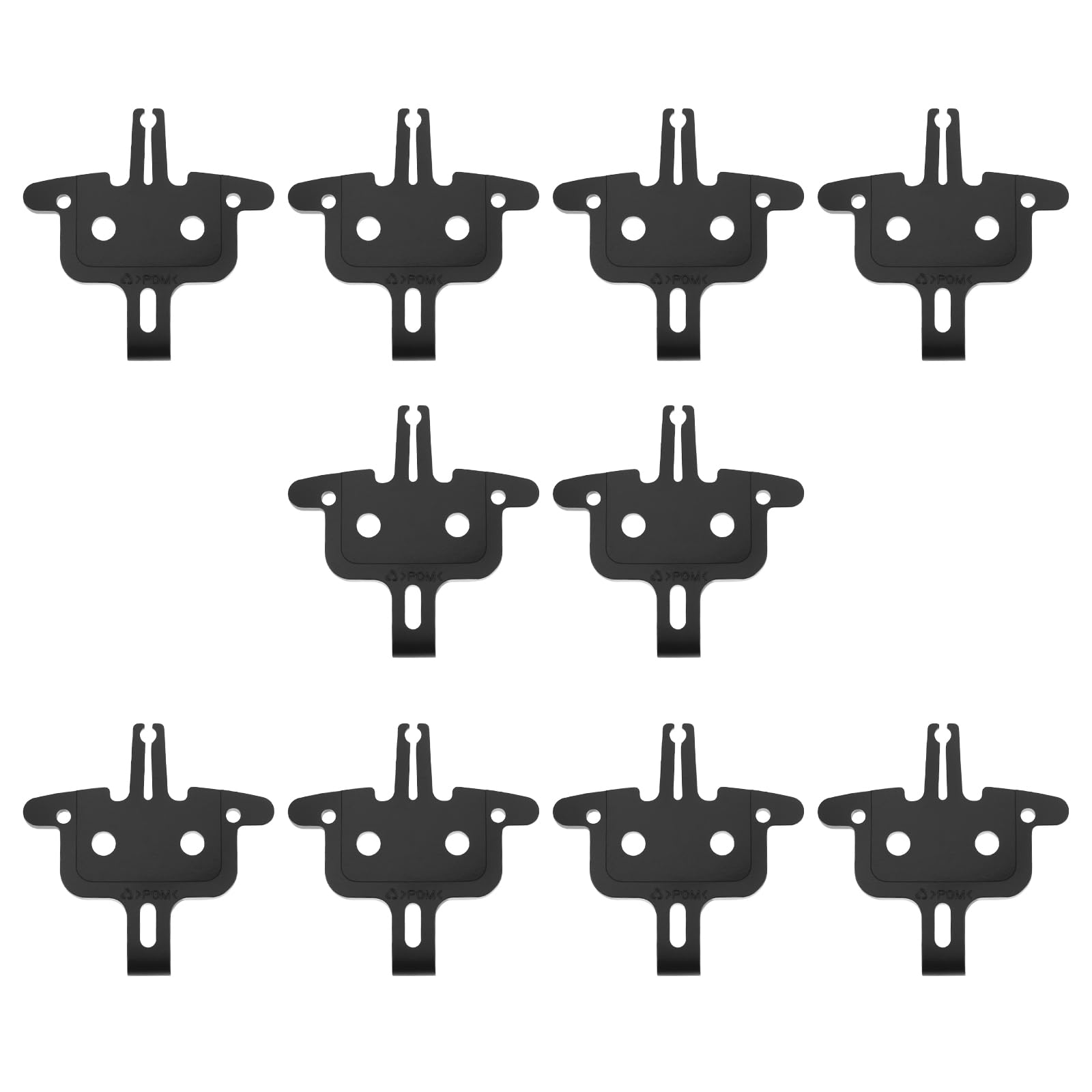 Create idea 10Pcs Disc Brake Spacer Pad Compatible with Shimano Compatible with SRAM Compatible with Avid Hydraulic Brake Pad Spreader Tool for MTB and Road Bike Maintenance