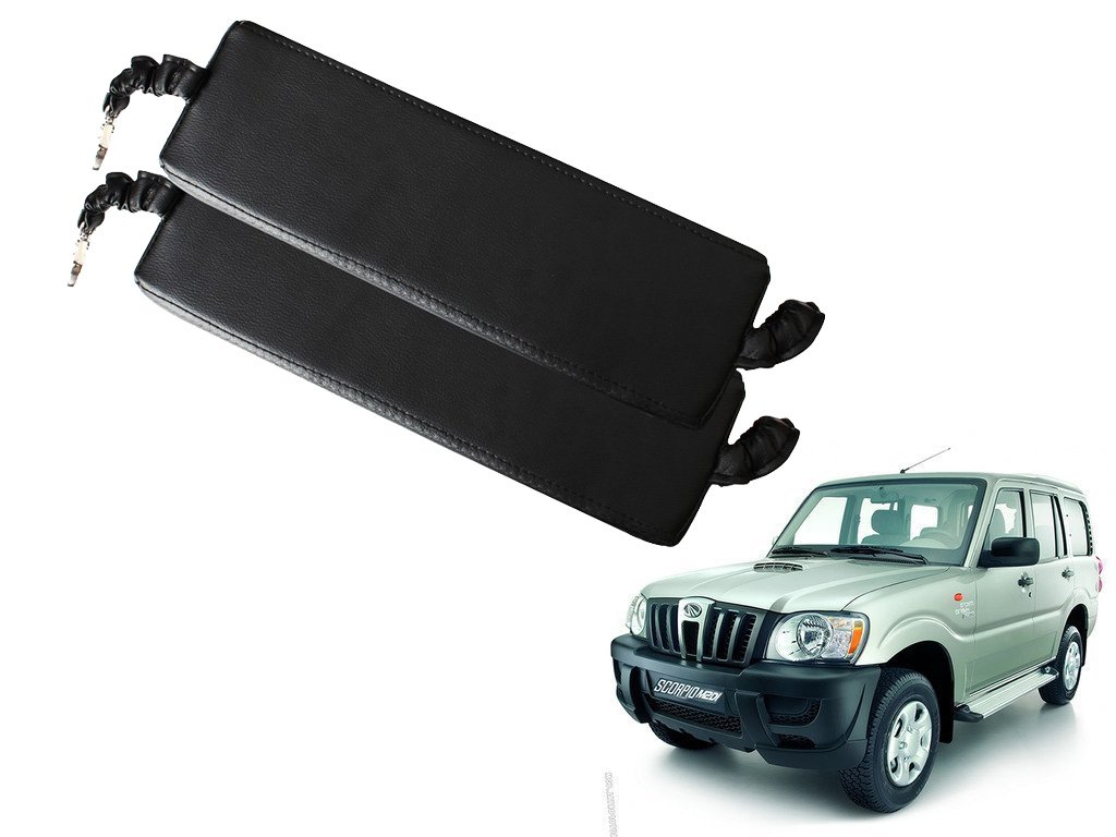 Kozdiko Black Color Seat Gap Filler Set of 2 Pcs ForMahindra Scorpio Old-image-7