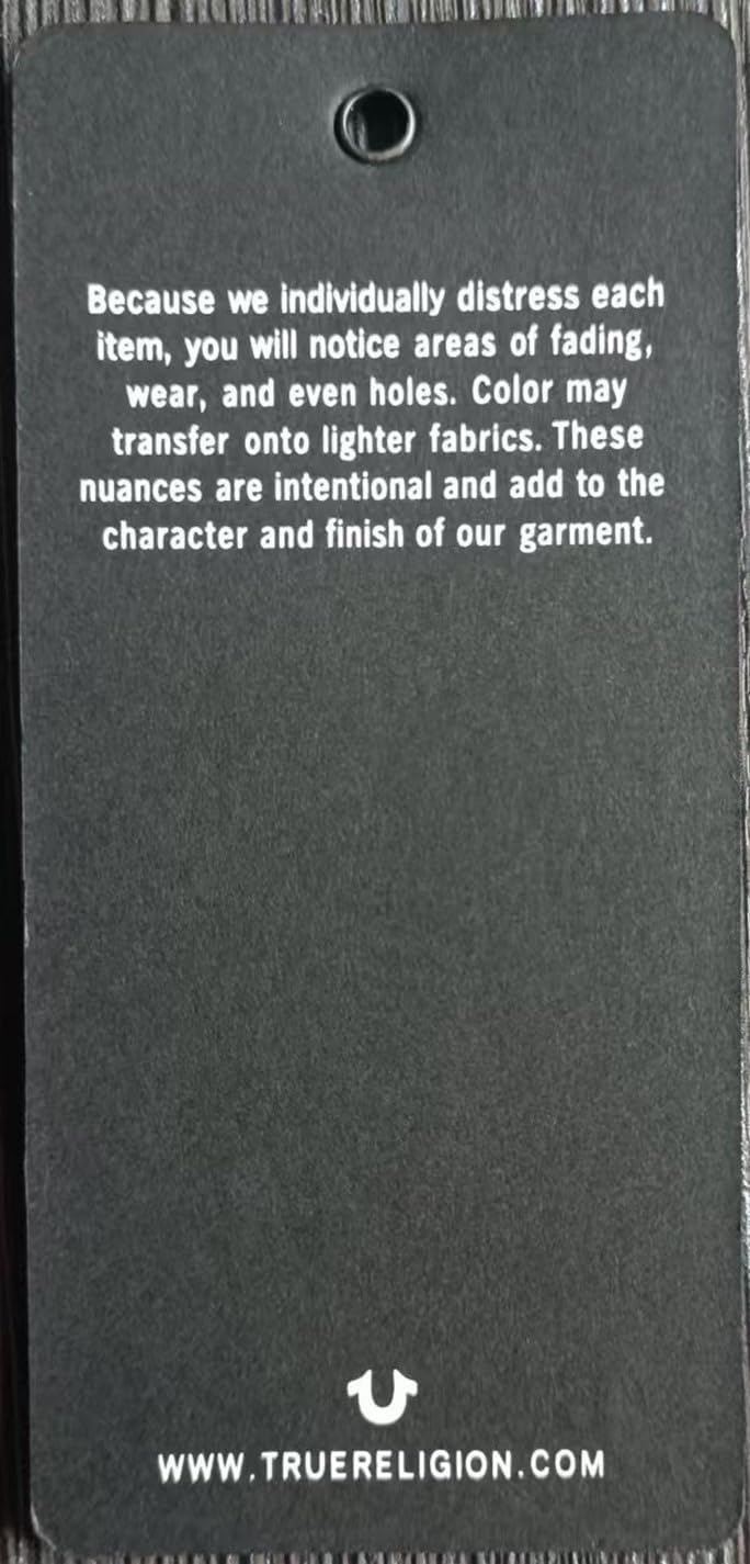 True Religion Men’s Ricky Straight Leg Jeans with Back Flap Pockets – Mens Jeans - Image 6