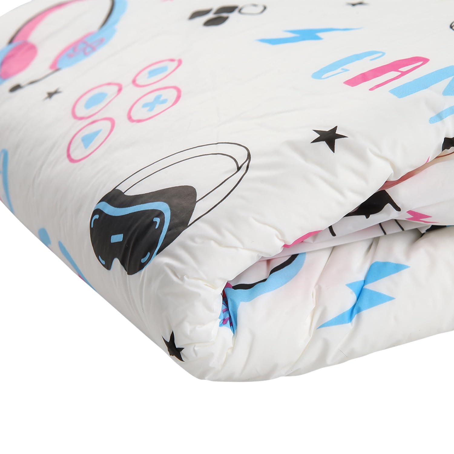 CutiePlusU Pieluchy dla dorosłych, 20 szt., majtki na nietrzymanie moczu z zakładkami, siła ssąca w nocy - Play Paradise (rozmiar 91-112 cm)