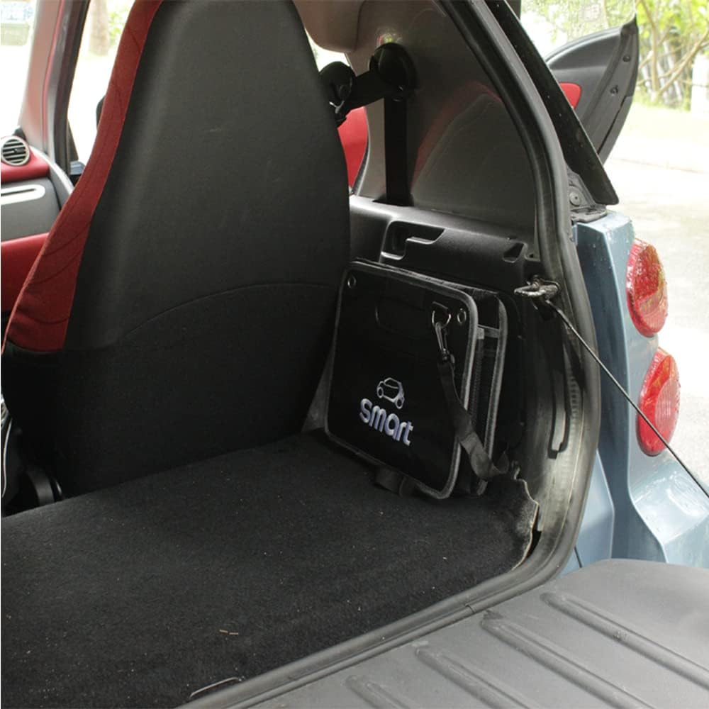 Bagażnik samochodowy schowek do Mercedes Smart 453 451 Fortwo Forfour składany kosz organizer torba auto uniwersalne akcesoria