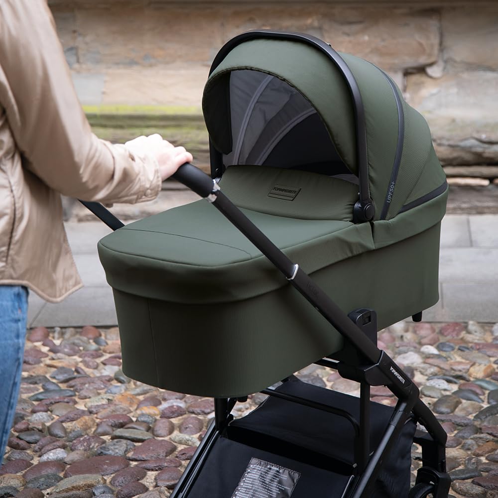 Foppapedretti Tictoc Duo passeggino+navicella, Olive