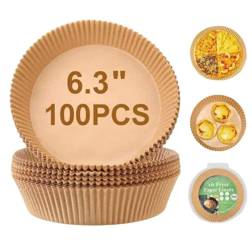 GOFFUGT Air Fryer Disposable Paper Liners