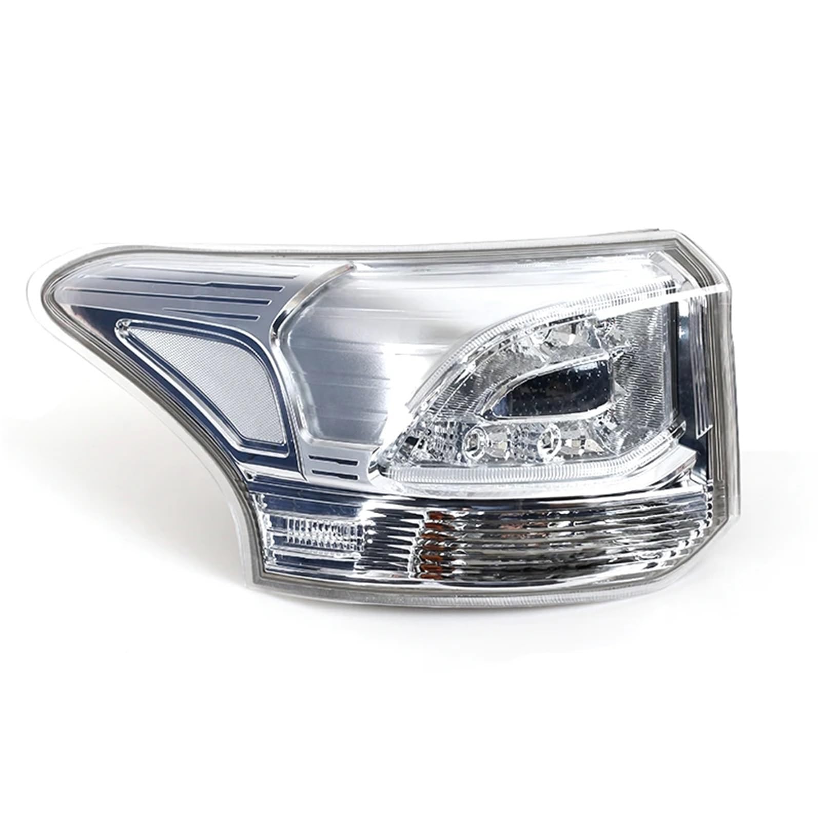 Lampa tylna zespolona Tylne światło LED samochodu, zestaw lamp tylnych, światło ostrzegawcze hamulca, światło przeciwmgielne do Mitsubishi OUTLANDER 2014 20158330A790 tylne światła LED(Left)