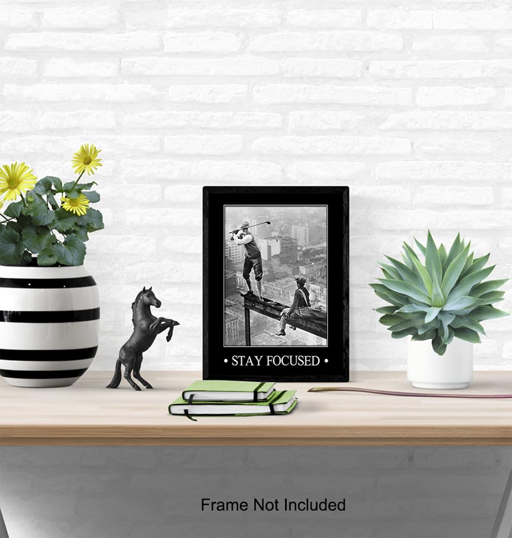 Amazon.com: Vintage Golf Wall Art LARGE 11x14 - Inspirational