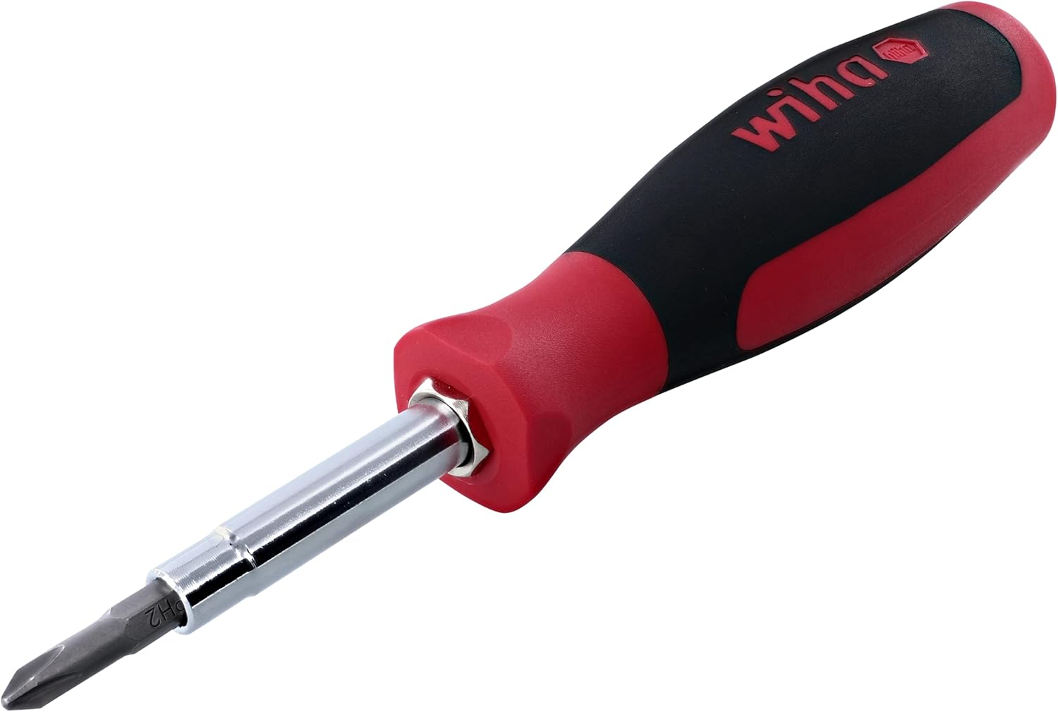 Wiha 77890 | 6 in 1 Screwdriver Nut Driver USA Made SoftFinish 6inOne MultiDriver: Industrial & Scientific